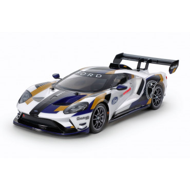 KIT PARA MONTAR AUTOMODELO TAMIYA TT02 FORD GT MK II 2020 1/10 4WD RACING CAR 58689